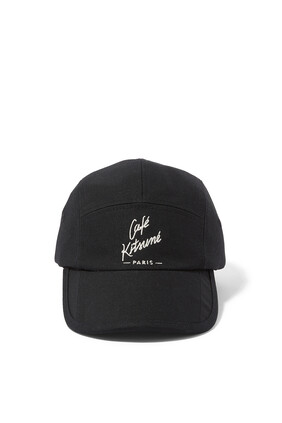 Embroidered 5-Panel Cap